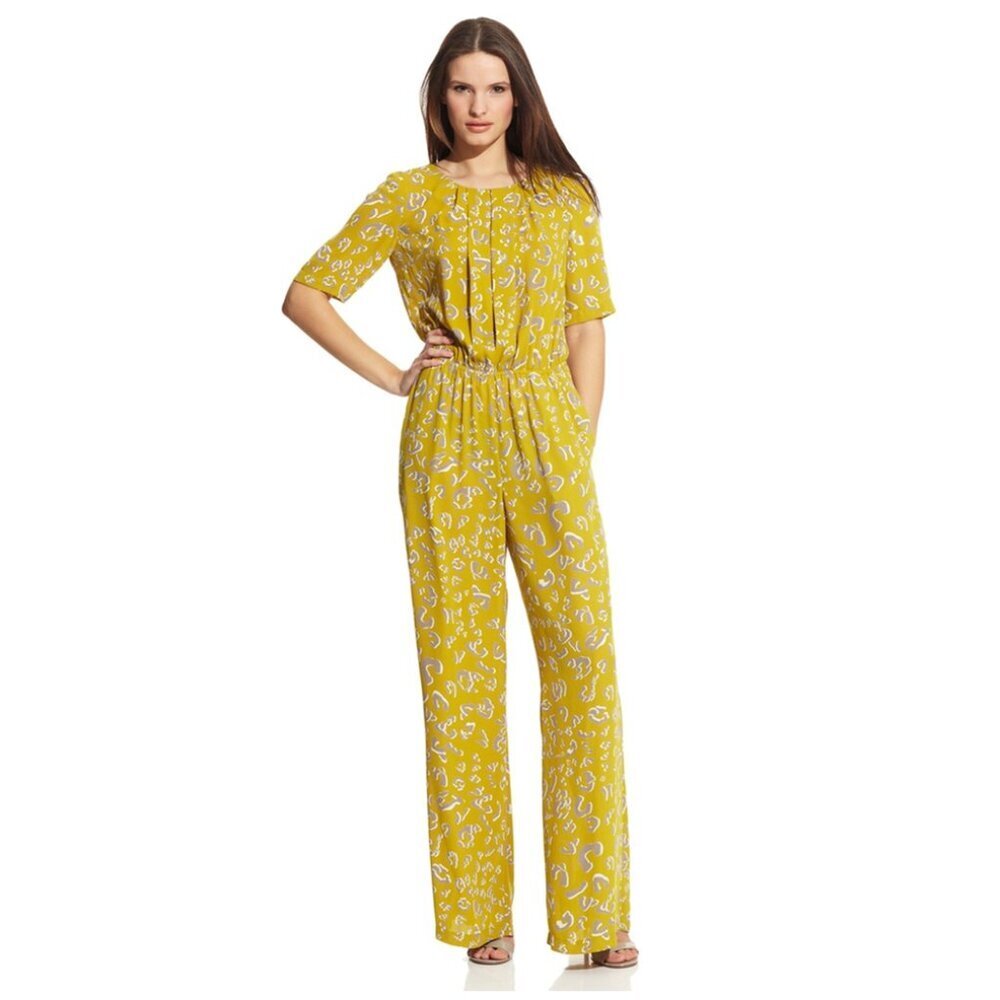 3] BCBG Maddison Wide-leg Jumpsuit